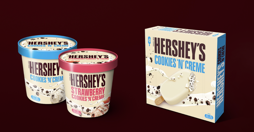 Brand of Brothers launch their first HERSHEY’s ice creams with Iceland Foods for the 2022 summer season